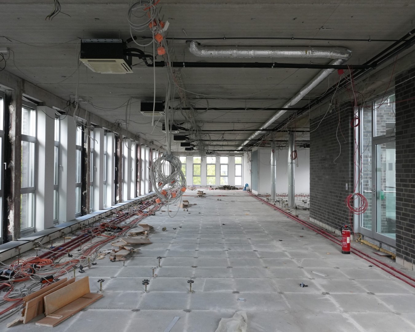 Umbau gestartet – unsere neue Arbeitswelt entsteht