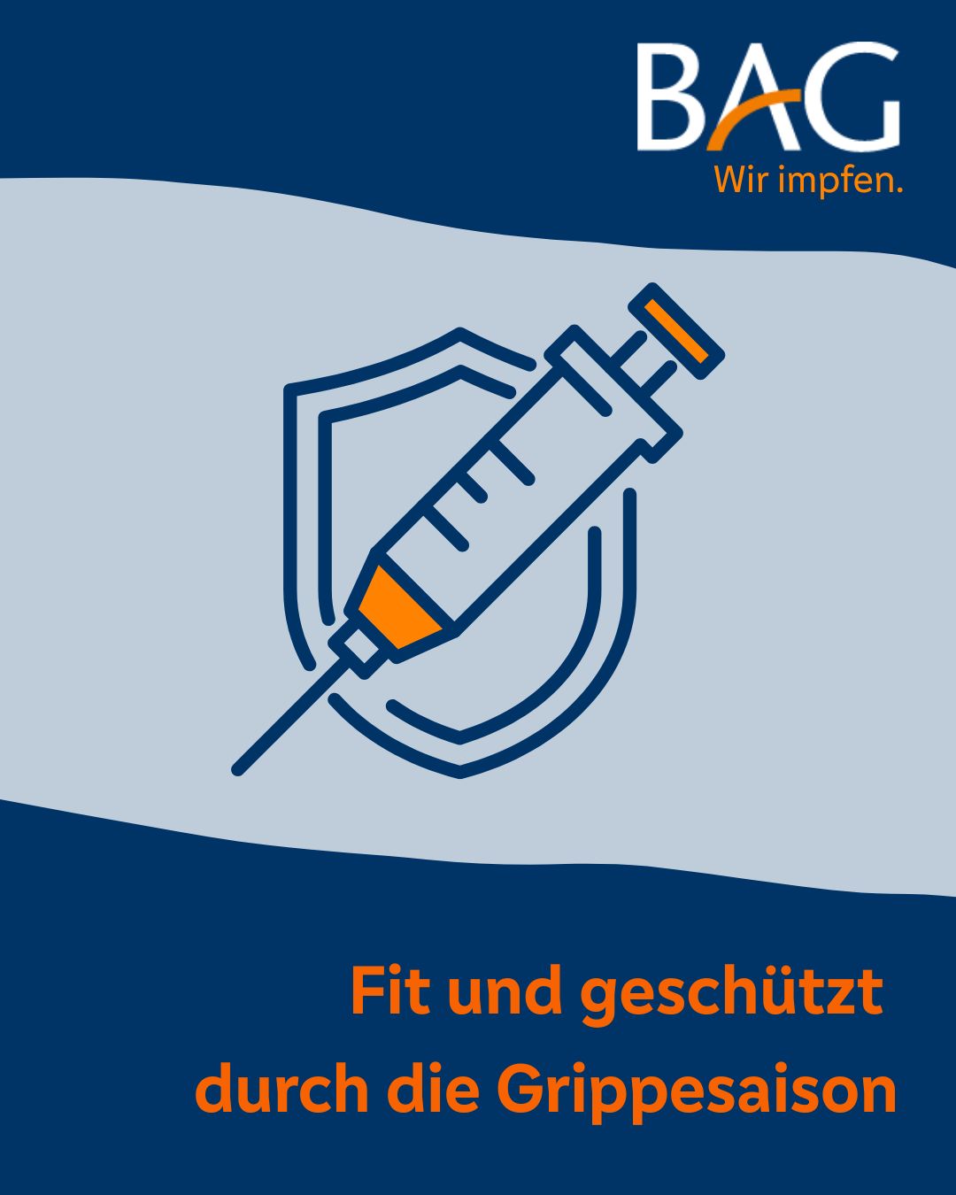 Fit & geschützt in die Grippesaison bei der BAG