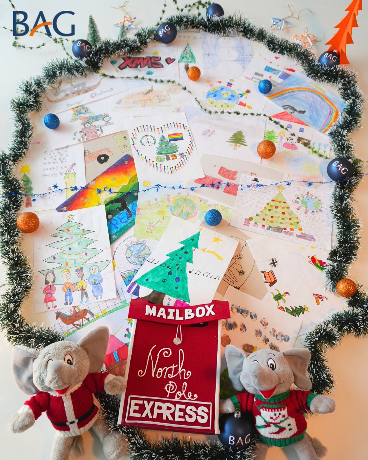 BAG Malwettbewerb 2025: Kinderträume und Weihnachtswünsche