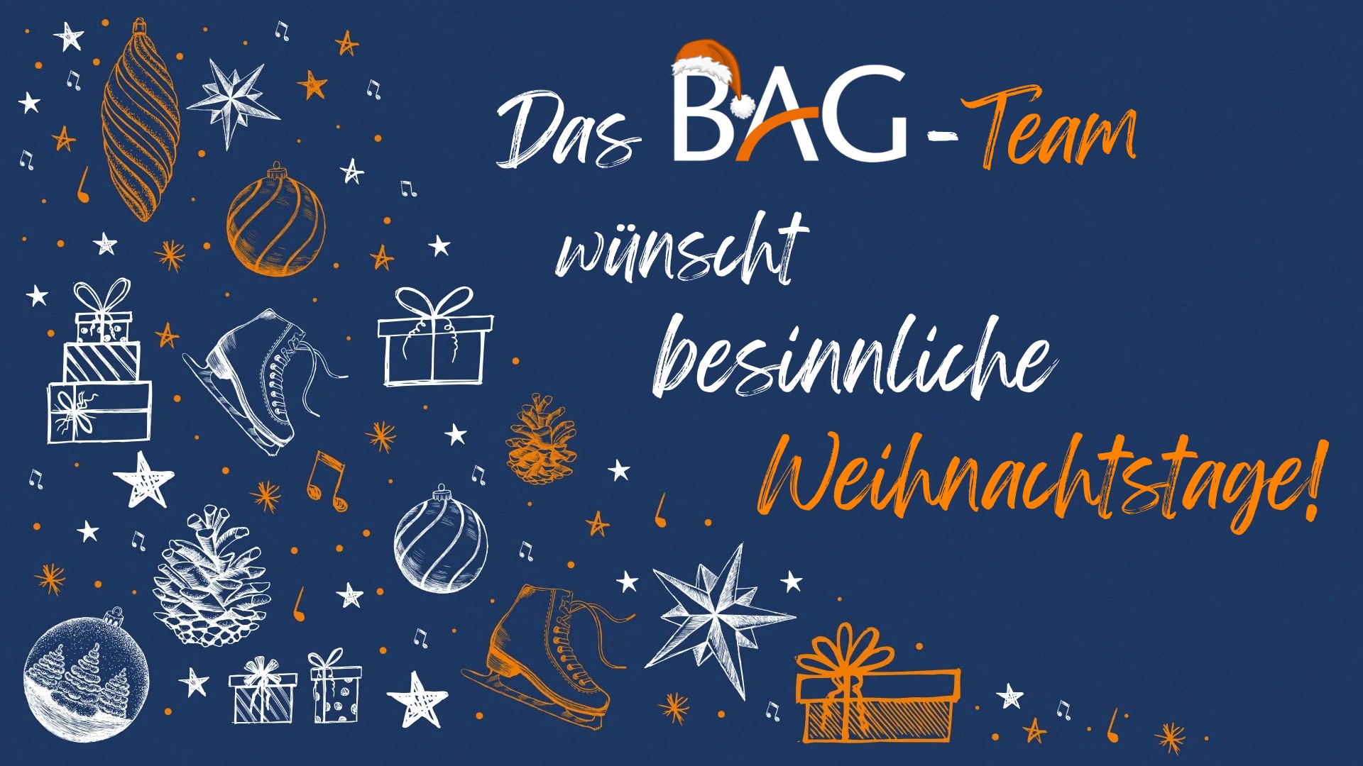 Besinnliche Weihnachtstage bei der BAG