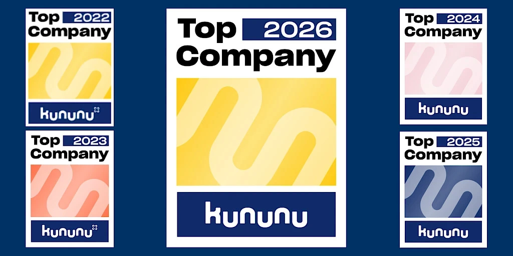 Wieder Top Company 2026 – gemeinsam stark als Team