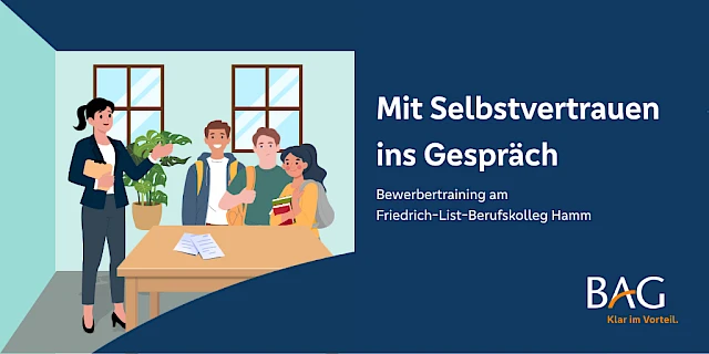 Bewerbertraining am Friedrich-List-Berufskolleg: Mit Übung selbstbewusst ins Bewerbungsgespräch