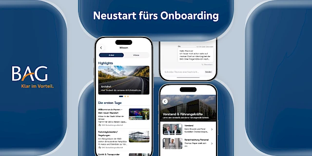 Onboarding bei der BAG: Digital starten – persönlich ankommen