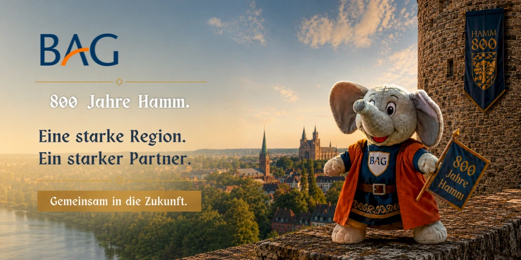 Unser BAG-Elefant: Klein, plüschig und längst Kult