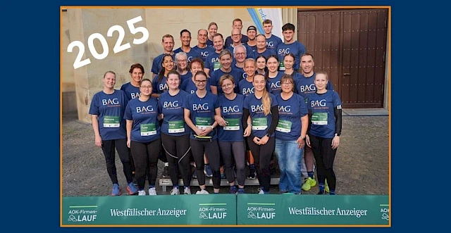 Die BAG aktiv beim AOK Firmenlauf!