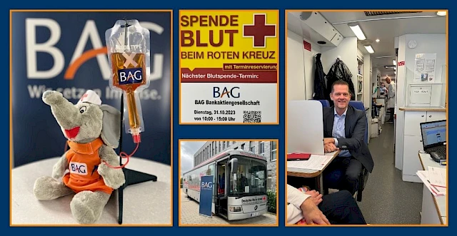 Blutspender = Mutspender = Lebensretter: Jede Blutspende zählt!