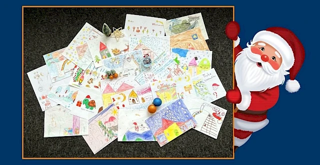 "Wo wohnt das Christkind / der Weihnachtsmann?"
